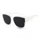 Transparent Frame with Black Gray Lens