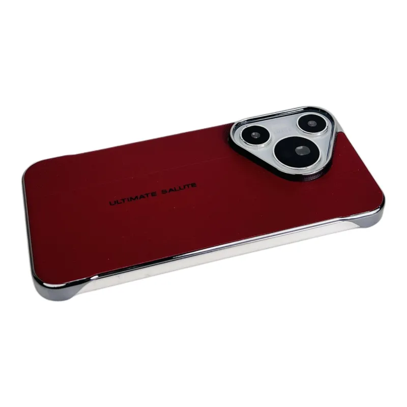 Wei Xin Leather Material Ultimate Design Rimless Collection Phone Cases Compatible With Huawei Pura70/70 Pro+/70 Ultra-15