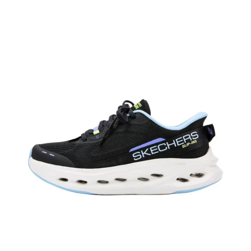 Skechers Slip-ins Anti-Slip Wear-Resistant Low-Top Casual Running Shoes Women's Black-0