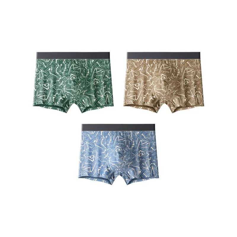 PLANDOO Underpants Men's 3 Pack-5