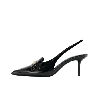 ZARA Slim Heel High Heels 7cm Women's Black