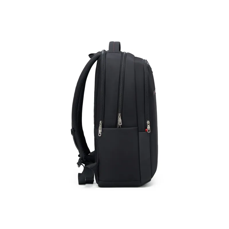 OIWAS Fabric Laptop Bag, Travel Backpack, Backpack Regular Unisex Black-4