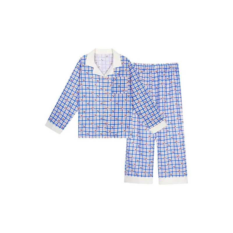O'MESIK Pajama Set Women's Blue-0