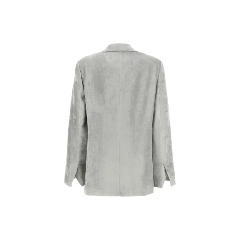 NUDE Velvet Blazer-1