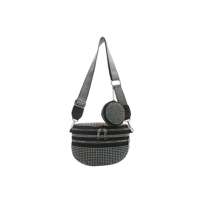 AOSONG Fabric Shoulder Bag Women's Multicolor-0