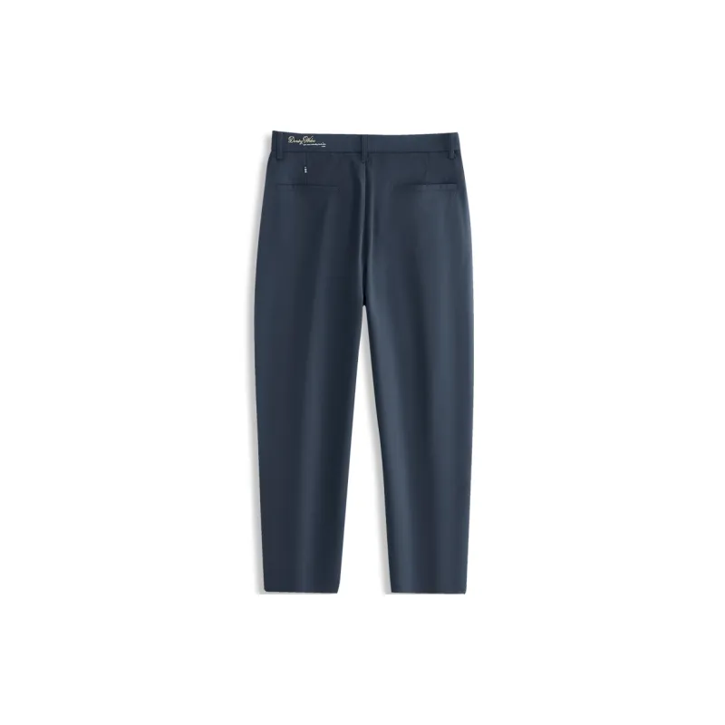 Dance With Wolves Casual Pants Men's Dark Blue-1