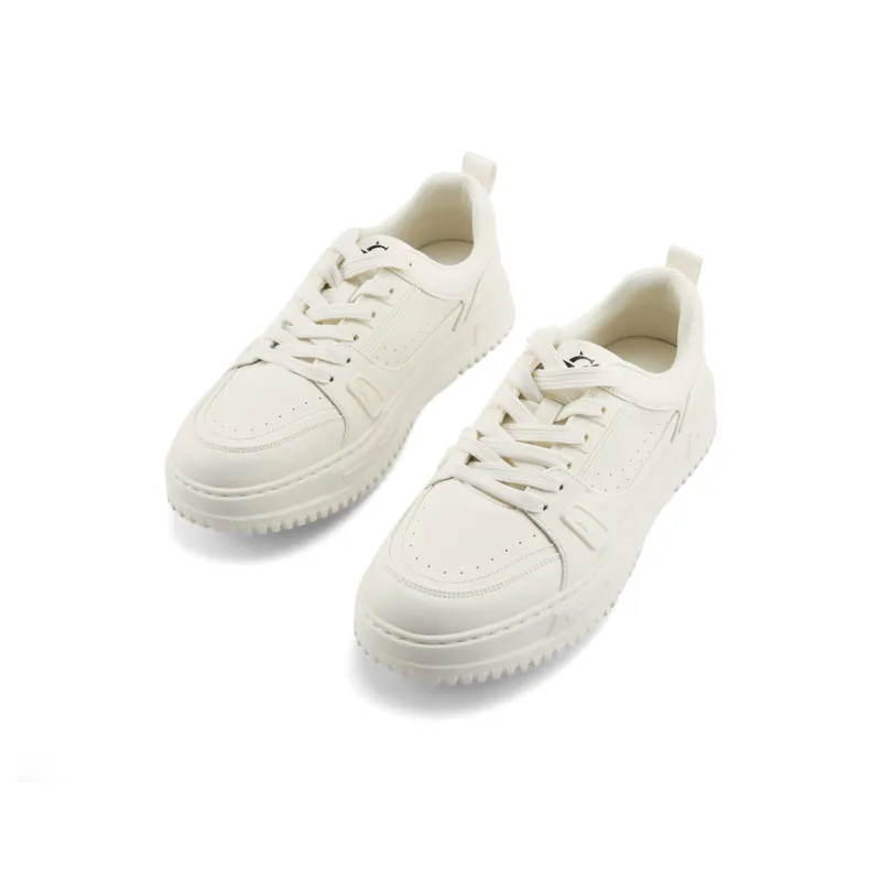 HLA Skateboard Shoes Men Low Top Bleached-1