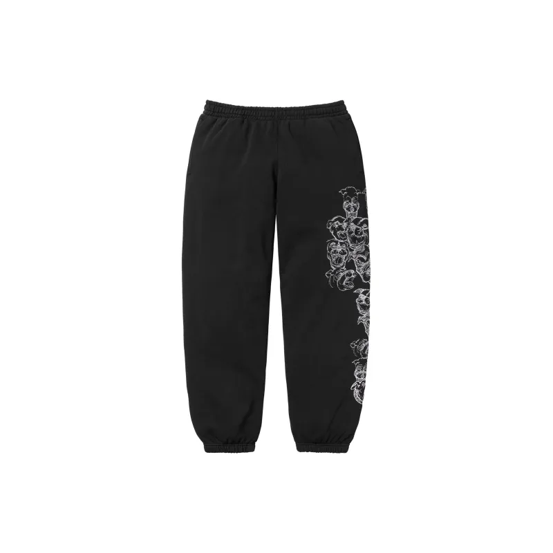 Supreme Pitbulls Embroidered Sweatpant-0