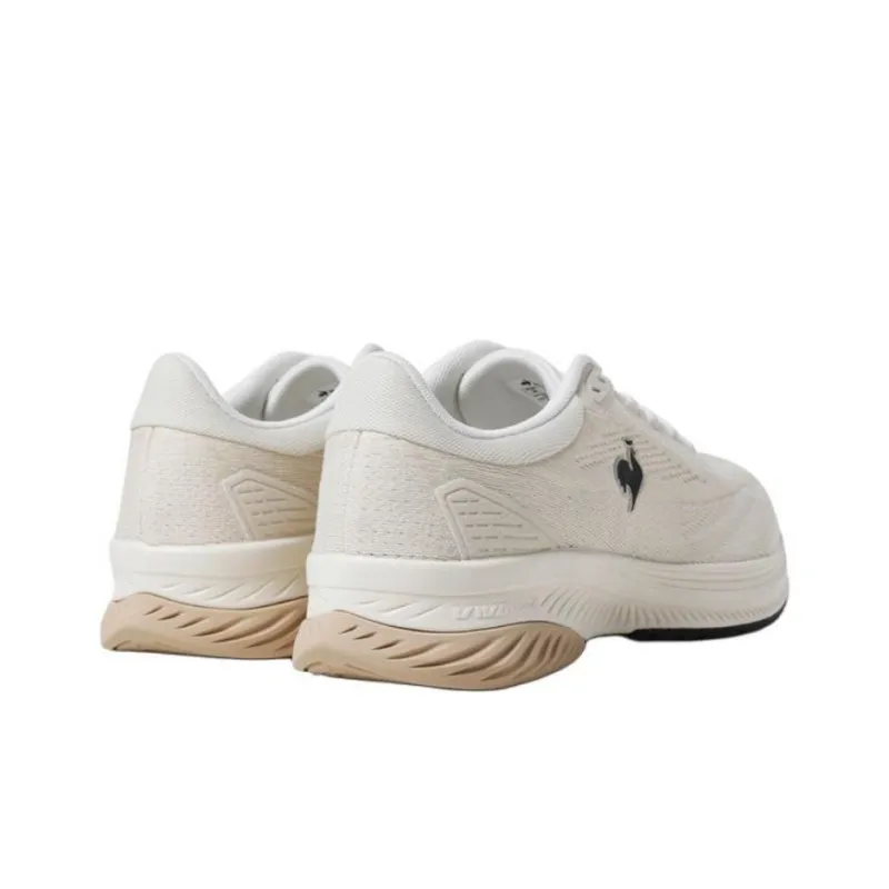 Le Coq Sportif Anti Slip Wear Resistant Low Top Running Shoes Unisex Beige-2