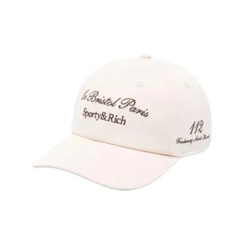 SPORTY & RICH H&W Crest Baseball Hat