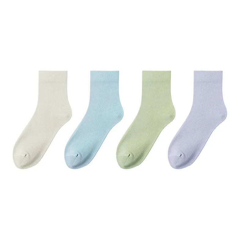 Moremoli Mid-Calf Socks Women's 4 Pack-0