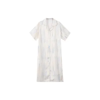 Qin Jing Nightgown Women's Apricot