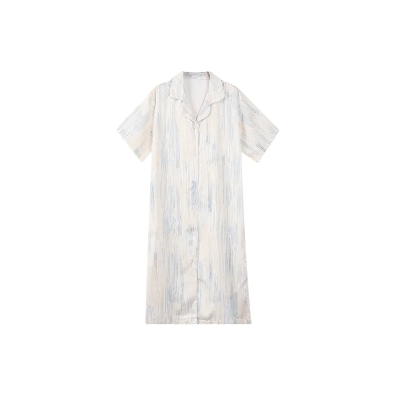 Qin Jing Nightgown Women's Apricot-0
