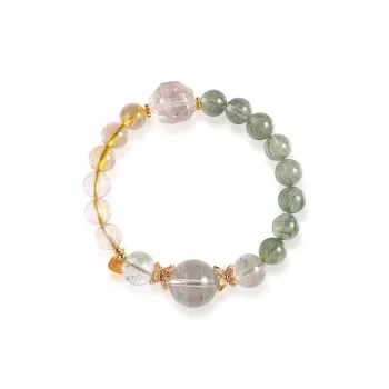EADDA JEWELRY Crystal Jade Bracelets Unisex