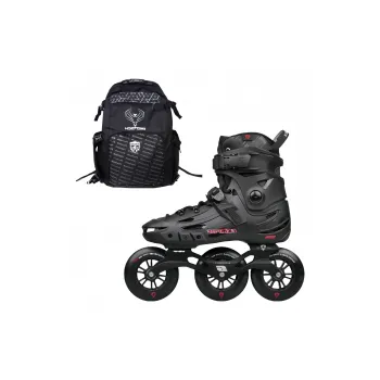 FLYING EAGLE Inline Skates Unisex Black Red
