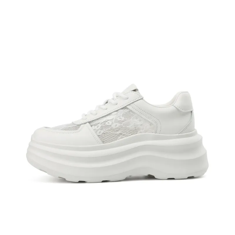 Rosa Bianca Lightweight Height Increasing Low-Top Casual Shoes Women's-0