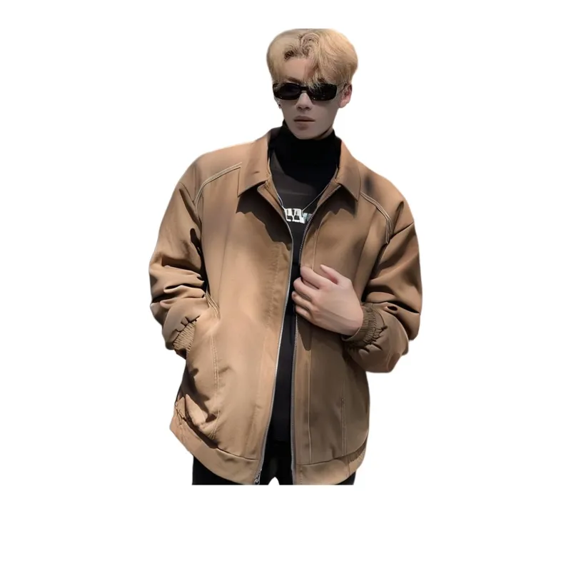 Trendy Brand Loose Fit Urban Techwear Stylish Workwear Casual Jackets & Coats Unisex-13