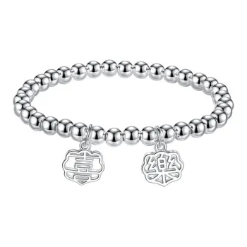 Stone Edge Poly 999 Fine Silver Bracelets Unisex
