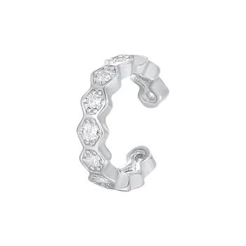 Happy Tide S925 Silver Clip On Earrings Women's