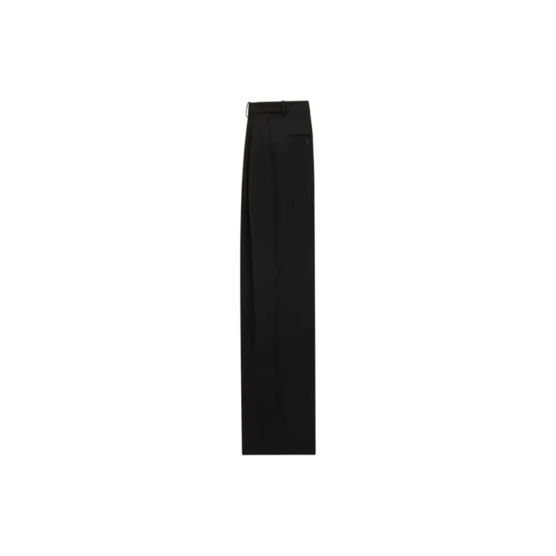 SAINT LAURENT Tailored Wool Pants 'Black'-1