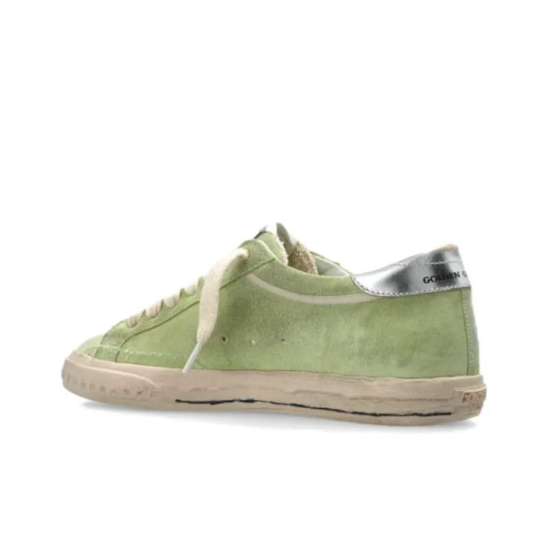 Golden Goose Super-Star Low-Top Skateboard Shoes Men's Green-2