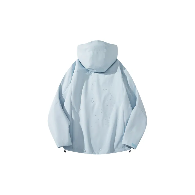 BOBBY ABLEY Water-Resistant Windproof Wear-Resistant Windbreaker Jacket Unisex Dragon Scales Yellow-15