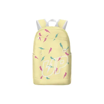 TURN UP Polyester Backpack Unisex Lemon
