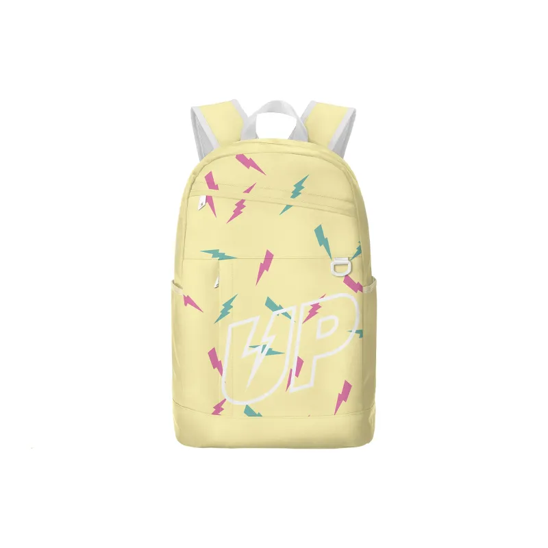TURN UP Polyester Backpack Unisex Lemon-0