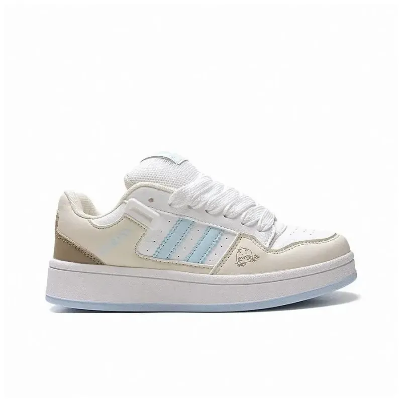 XPQ Coverage Abrasion Resistant Lightweight Low Top Skateboard Shoes Women's Sky Blue-7