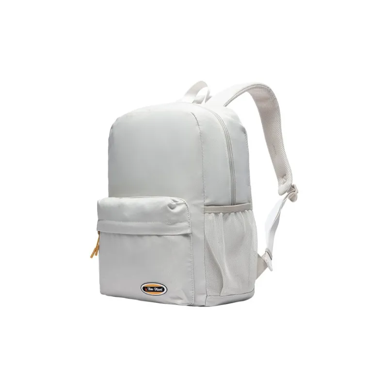 CHAOJIANTA Fabric Backpack Men's Light Smoke Gray-3