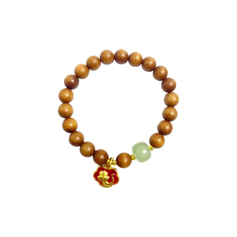 ERXI Sandalwood Wooden Bracelets Unisex-0