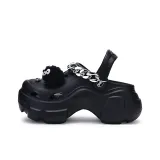 2314-46 Black[Chain Black Coal Ball ❤]