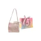 Pink with Charm-Brand Shopping Bag