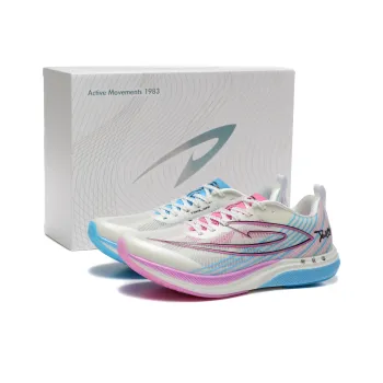 DEERWAY Running Shoes Unisex Mismatched Green Plum Wine Cooking