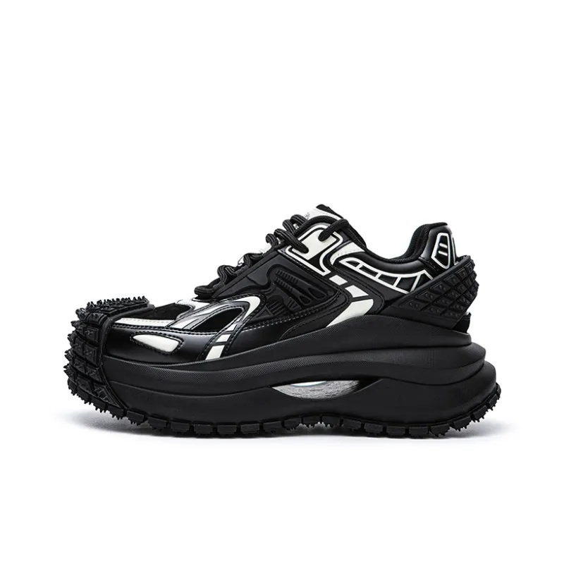 Ed Hardy Wear-Resistant Height Increasing Coverage Low-Top Chunky Sneakers Women's-5