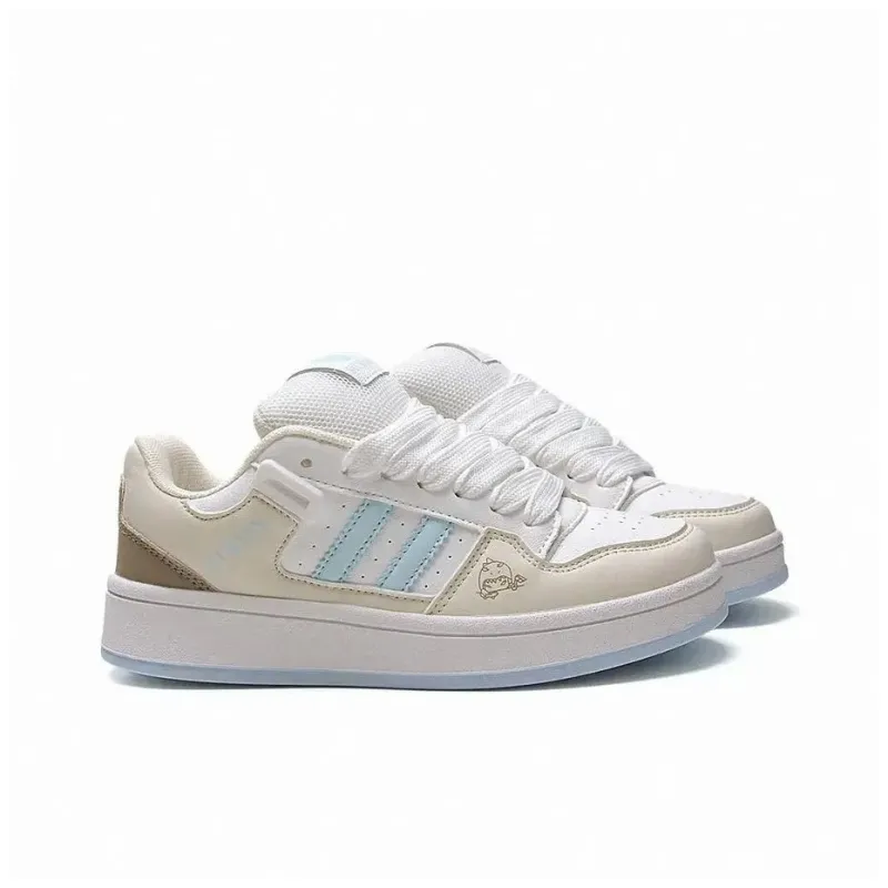 XPQ Coverage Abrasion Resistant Lightweight Low Top Skateboard Shoes Women's Sky Blue-9