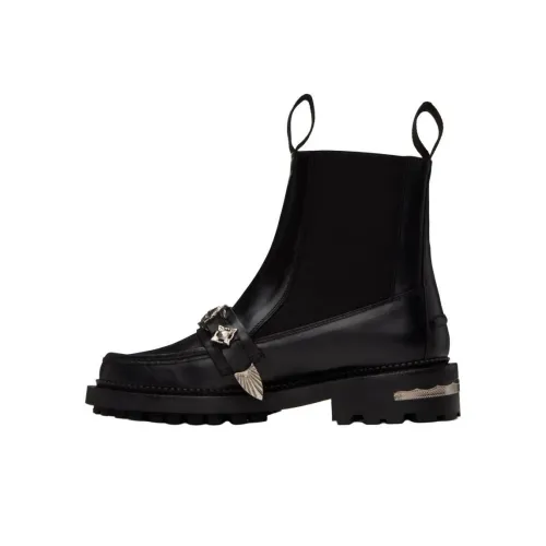 Toga Pulla Short Chelsea Boots Women's Black