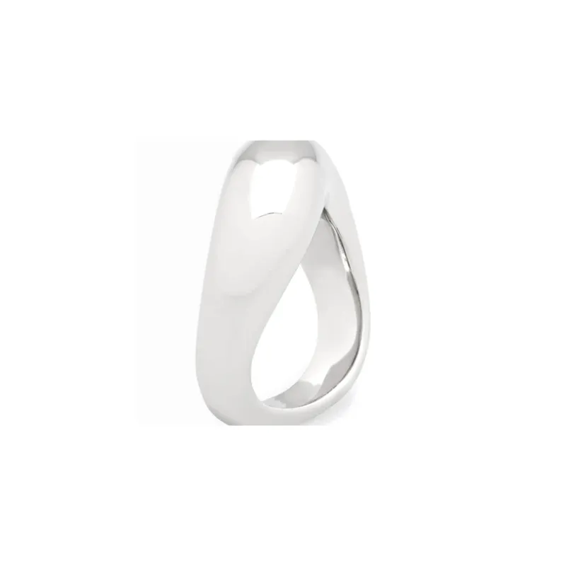 TOM WOOD 925 Sterling Silver Rings Unisex Silver-2