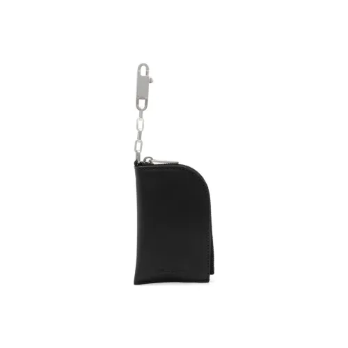 RICK OWENS/RO Calfskin Wallet Men's Black