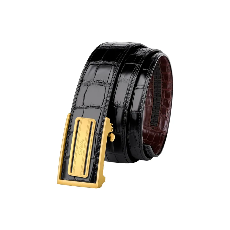 CATELLES Crocodile Leather Leather Belts Men's 3.5cm/3.8cm-7