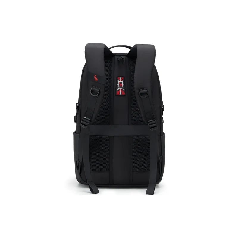 OIWAS Fabric Laptop Backpack Regular Unisex Black-5