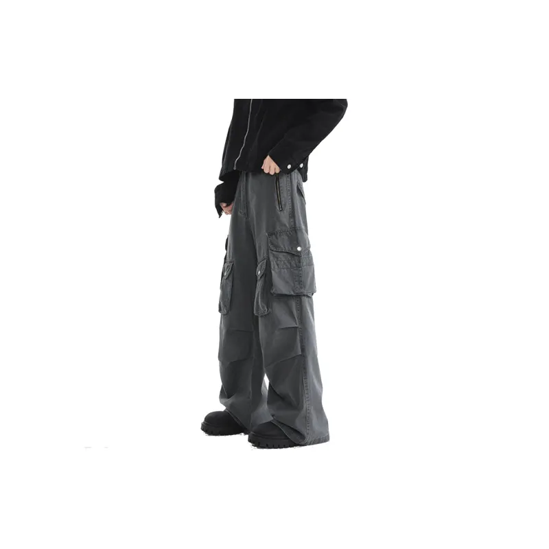 ALang Studio Casual Pants Unisex Gray-2