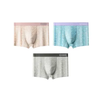 MIIOW Trendy Party Collection Cooling Summer Collection Underpants Men's 3 Pack