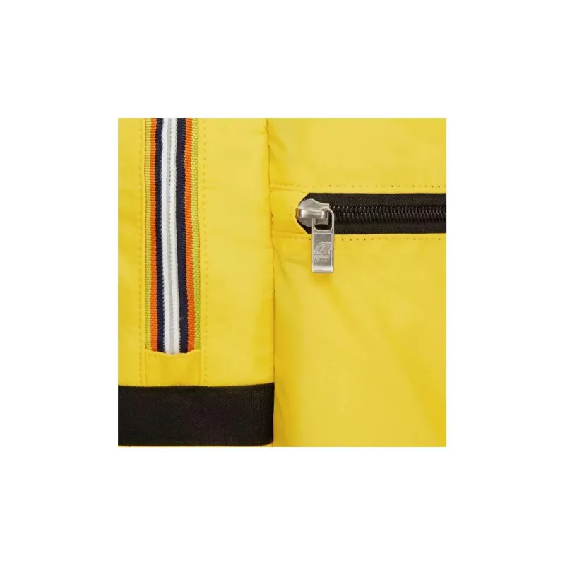 K-WAY Nylon Backpack Unisex Yellow-2