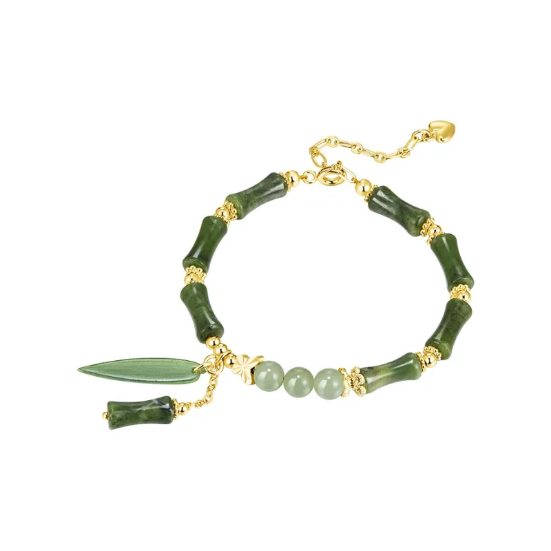 SOFTDORA Hetian Jade Bracelets Green Jade Women's-0