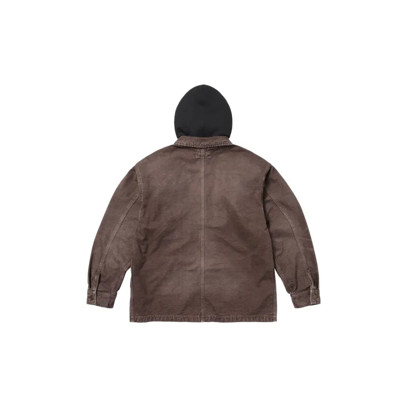 Supreme Hooded Chore Coat-3