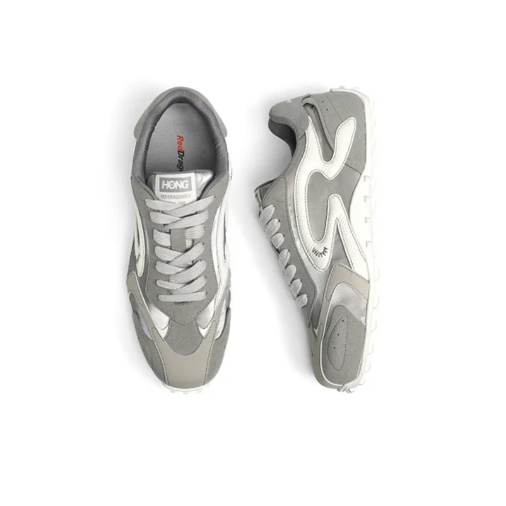 RED DRAGONFLY Abrasion Resistant Slip Resistant Low Top Casual German Army Trainers Running Shoes Women's-17