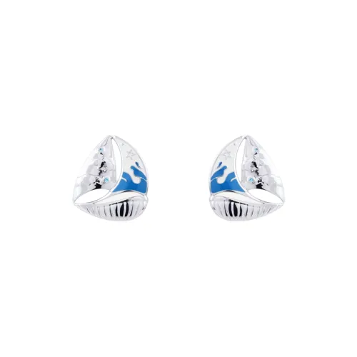 Lazysuri Enamel Stud Earrings Unisex