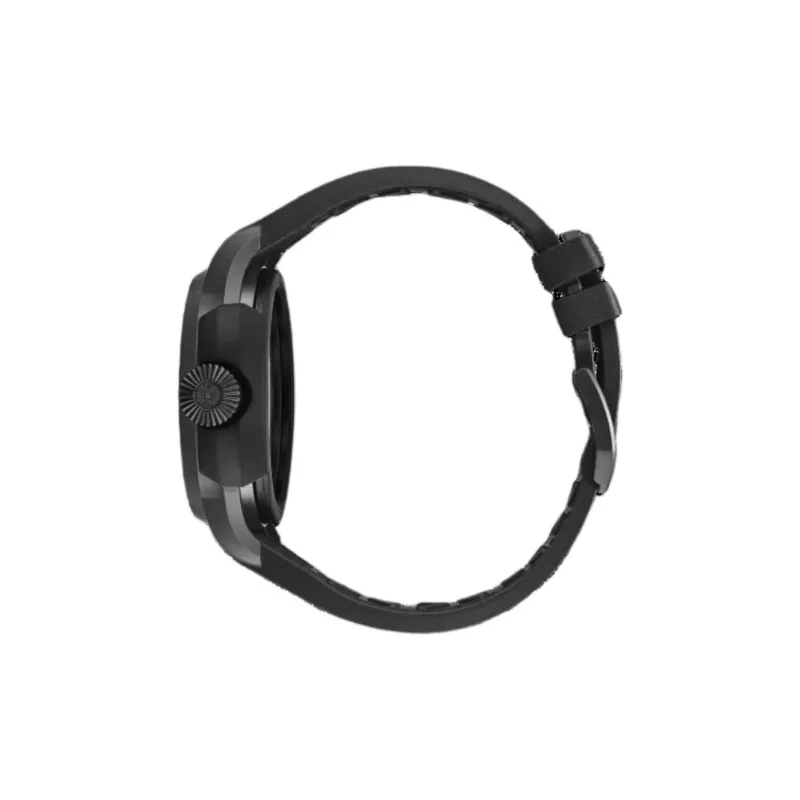 IWC Automatic Mechanical Movement Men's Watches Watch 44mm Black Dial Titanium Watch Case Rubber Strap-1