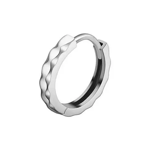 GUDUD 925 Sterling Silver Earrings Men's-5